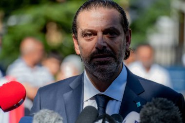LEIDSCHENDAM, 18 Ağustos 2020 - Lübnan eski Başbakanı Saad Hariri, Lübnan Özel Mahkemesi 'nin babası Rafik Hariri suikastı hakkındaki kararını yorumladı