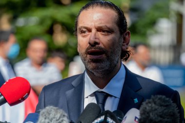 LEIDSCHENDAM, 18 Ağustos 2020 - Lübnan eski Başbakanı Saad Hariri, Lübnan Özel Mahkemesi 'nin babası Rafik Hariri suikastı hakkındaki kararını yorumladı