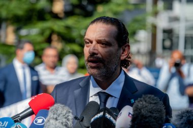 LEIDSCHENDAM, 18 Ağustos 2020 - Lübnan eski Başbakanı Saad Hariri, Lübnan Özel Mahkemesi 'nin babası Rafik Hariri suikastı hakkındaki kararını yorumladı