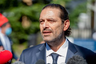 LEIDSCHENDAM, 18 Ağustos 2020 - Lübnan eski Başbakanı Saad Hariri, Lübnan Özel Mahkemesi 'nin babası Rafik Hariri suikastı hakkındaki kararını yorumladı