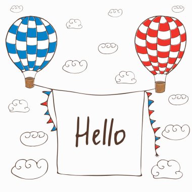 İki sıcak hava baloons alıntı 