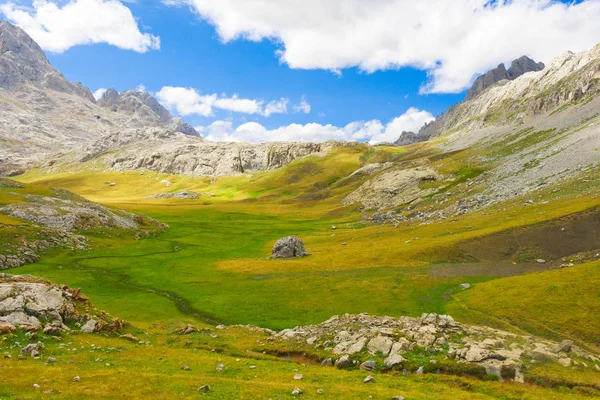 Sul Percorso Salita Alla Vega Liordes Troviamo Impressionanti Viste Valli — Foto Stock