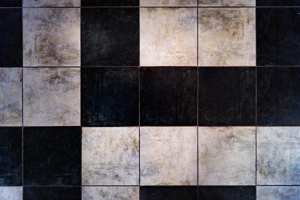 Die Oberfläche Des Fußbodens Besteht Aus Marmorplatten Quadratische Fliese Die — Stockfoto