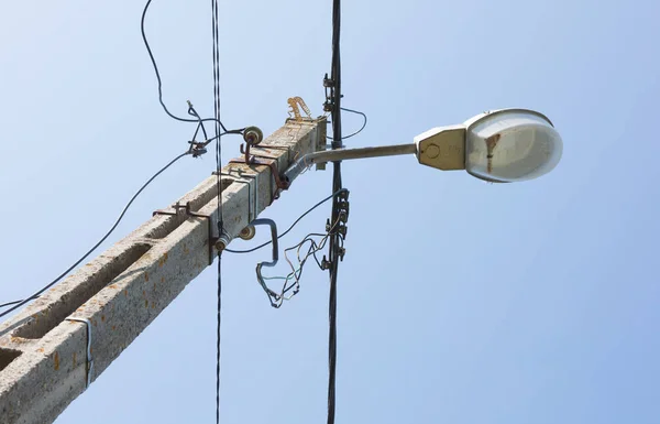 Elektrické Pouliční Lampy Ulicích Rumunsko Evropa — Stock fotografie