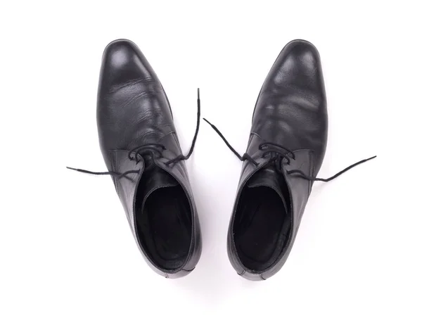 Beyaz Bir Arka Plan Üzerinde Izole Pahalı Resmi Ayakkabı — Stok fotoğraf