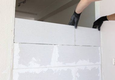 Hafif beton ile küçük bir duvar inşa blokları - kendin yap