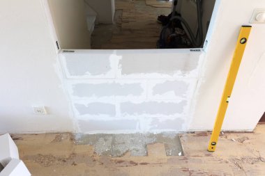 Hafif beton ile küçük bir duvar inşa blokları - kendin yap