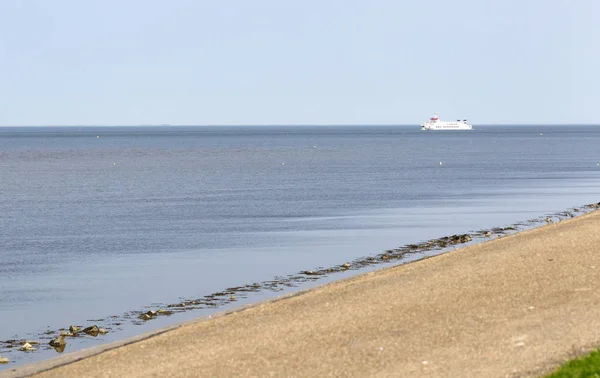 Пором Голландських Waddensea Туризму Нідерландах — стокове фото