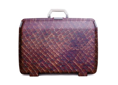 Plastik Çanta lekeleri ve çizikler, yılan derisi ile kullanılan