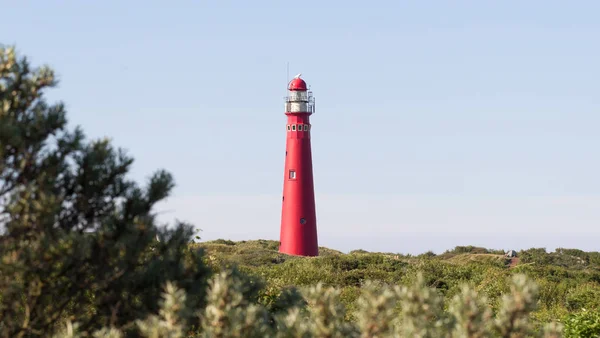 Old Lighthouse Dutch Isle Schiermonnikoog — Stock Photo, Image