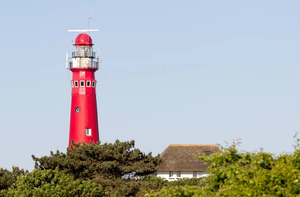 Old Lighthouse Dutch Isle Schiermonnikoog — Stock Photo, Image