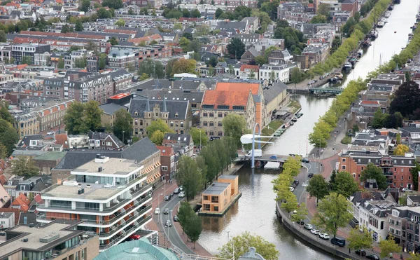 Λεουβάρντεν Ολλανδία Σεπτεμβρίου 2018 Αεροφωτογραφία Οβε — Φωτογραφία Αρχείου