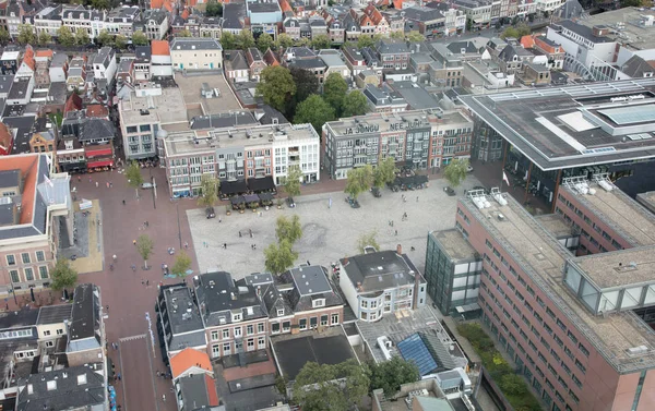 Leeuwarden Netherlands Sseptember 2018 Aerial View Ove — стоковое фото
