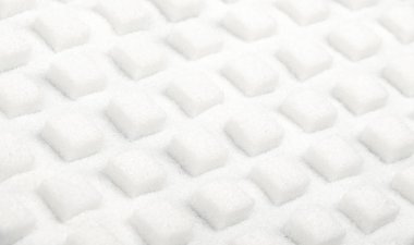 Beyaz tatlı şeker küpleri seamless modeli