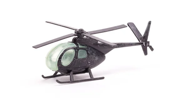Helicopter Toy Isolated White Background — Stock Photo, Image