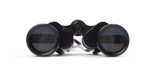 白の背景に隔離されたヴィンテージ双眼鏡 — ストック写真