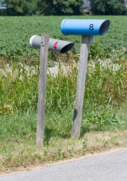 Простой Почтовый Ящик Даче Нидерланды — стоковое фото