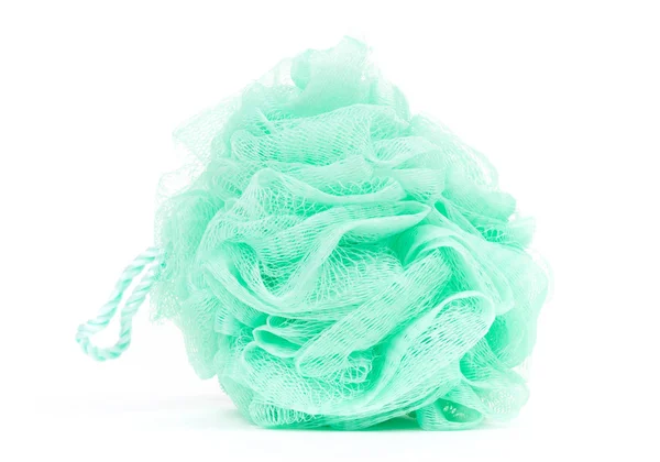 Shower sponge isolated on a white background
