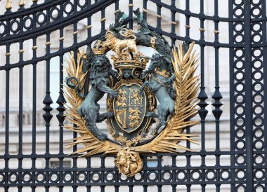 London, Büyük Britanya - Februari 20, 2019: armasının üzerinde Buc