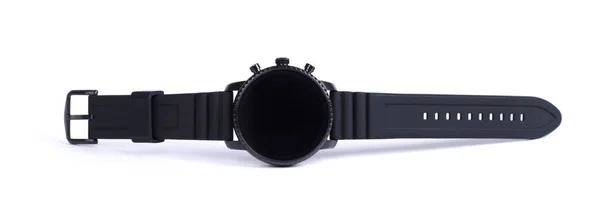 Pokładzie Smartwatch czarno na białym — Zdjęcie stockowe