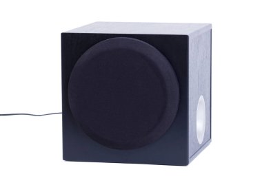 Eski siyah subwoofer