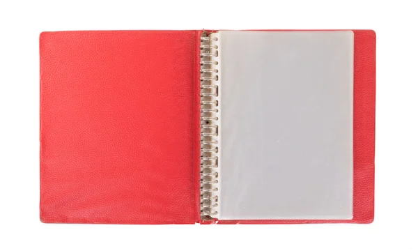 Old binder folder isolated — Stock Photo, Image