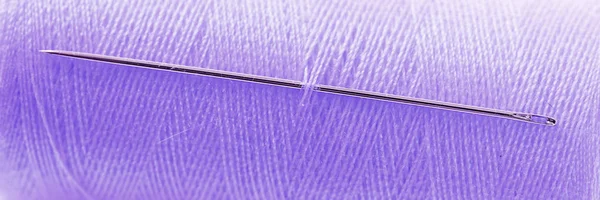 Amenaza púrpura con aguja — Foto de Stock