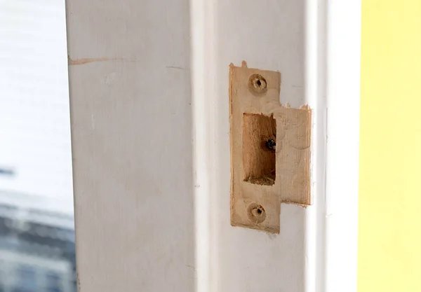 Parte de uma moldura de porta — Fotografia de Stock