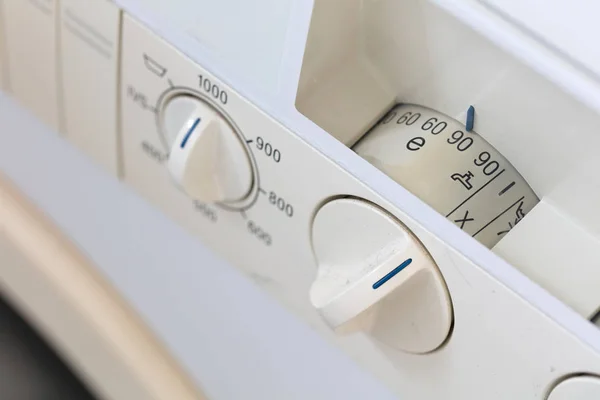 Old dirty washing machine — Stock Photo, Image