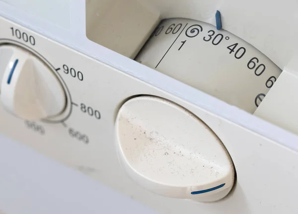 Old dirty washing machine — Stock Photo, Image