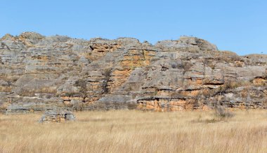 Isalo Milli Parkı manzara Kanyon landmark Madagaskar