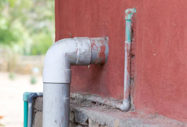 Water-pipe-systeem — Stockfoto