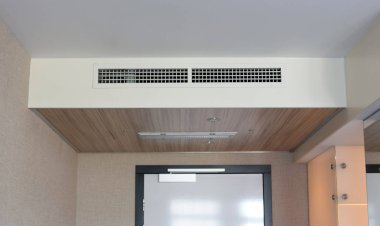 Bir otel odasında Airvent