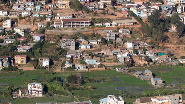 A légi felvétel a antananarivo — Stock Fotó