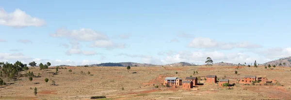 A madagaszkári falu és táj — Stock Fotó