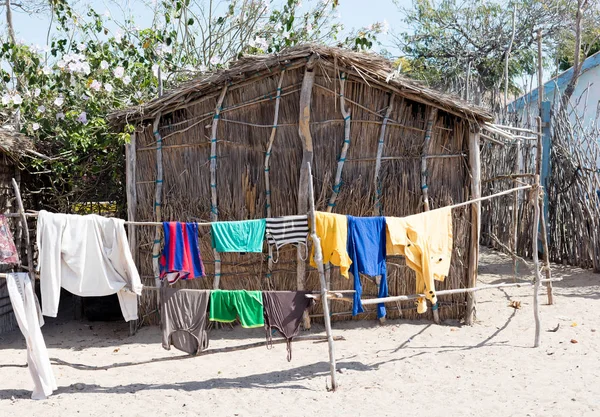 Típica cabaña de malgache — Foto de Stock