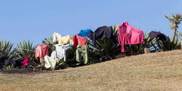 Día de lavandería en, Madagascar — Foto de Stock