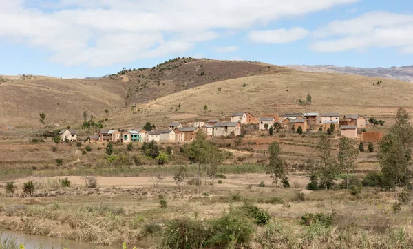 Tájkép Madagaszkár közepén — Stock Fotó