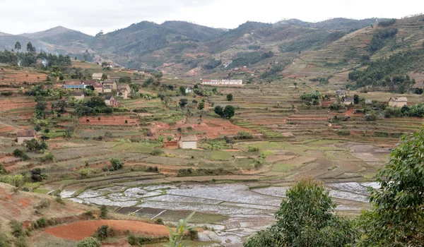 Типичный малагасийский пейзаж — стоковое фото