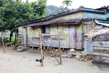 Fakirler için basit bir ev.