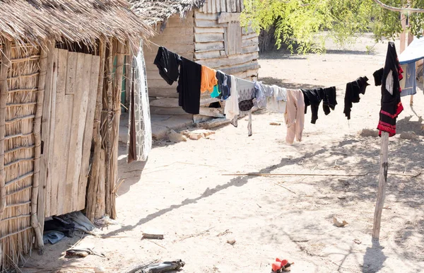 Día de lavandería en Madagascar — Foto de Stock