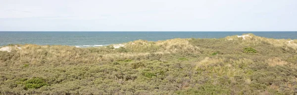 Duinen Noordzee Waddenzee Kust Natuurgebied Ameland Nederland — Stockfoto