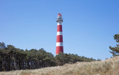 Ameland Lighthouse Bornrif near Hollum, the Netherlands