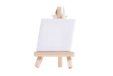 Boya için minyatür tripod, kullanılmaya hazır.