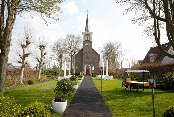Pequena Igreja Holanda Usado Para Casamentos Íntimo — Fotografia de Stock
