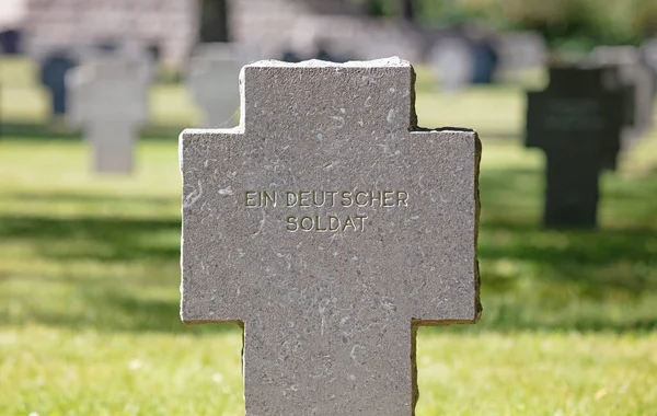Luxemburg Luxemburg Juli 2020 Grab Auf Dem Deutschen Kriegsfriedhof Sandweiler — Stockfoto