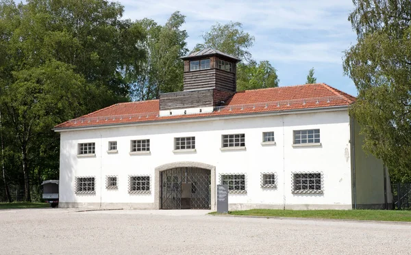 Dachau Německo Července 2020 Vstup Koncentračního Tábora Dachau Prvního Nacistického — Stock fotografie