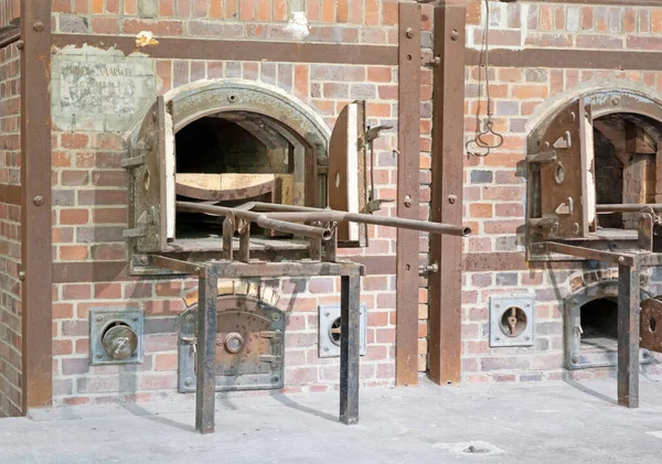 Oven Crematorium Dachau Concentration Camp Germany — Stock Photo, Image