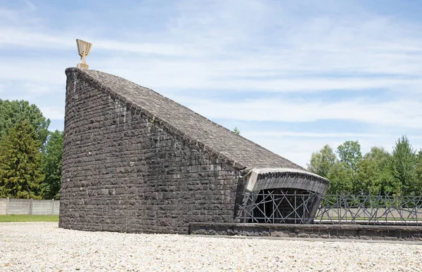 Dachau Németország 2020 Július Zsidó Emlékmű Látképe Koncentrációs Táborban Zsidó — Stock Fotó