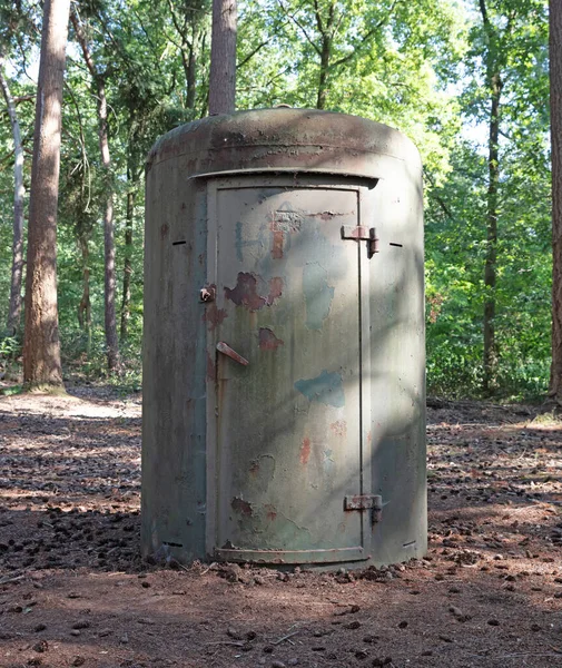 Kleine Bunker Uit Een Nederlands Bos — Stockfoto